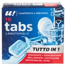 16 Tabs Lavastoviglie U! Confronta e Risparmia